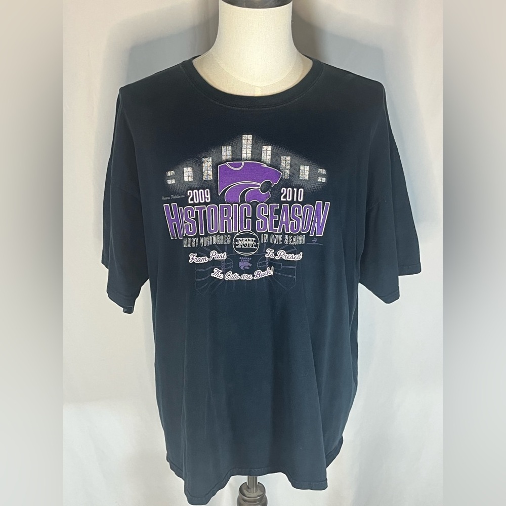 Gildan Kansas State Wildcats 2009-2010 Historic Season T-Shirt